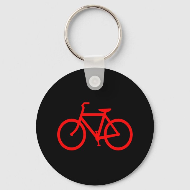 Llavero Bici Roja (Anverso)