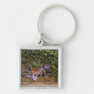 Llavero Bicicleta aparcada, Pienza, Italia, Toscana