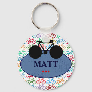 Llavero bicicleta . bicicleta / bicicleta agradable