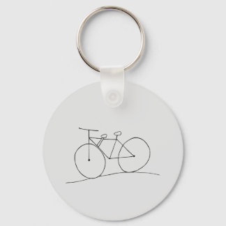 Llavero Bicicleta con cadena de dos asientos
