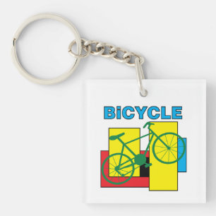 Llavero Bicicleta de bloques de color