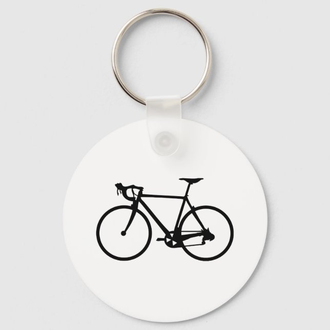 Llavero bicicleta de carreras (Anverso)