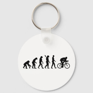 Llavero Bicicleta de ciclo de la evolución