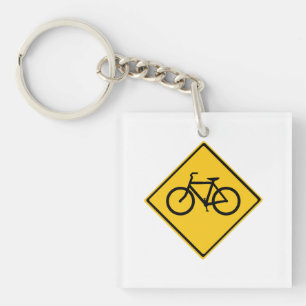 Llavero Bicicleta de Rótulo por carretera