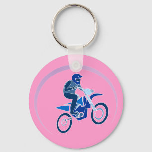 Llavero Bicicleta de vectores Dirt Biker