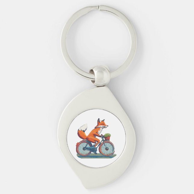 Llavero Bicicleta Fox (Anverso)