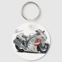 Bicicleta Hayabusa blanca-roja