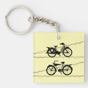 Llavero Bicicleta Negro 1