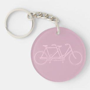 Llavero Bicicleta Tandem Dos Asientos PERSONALIZADO de Art