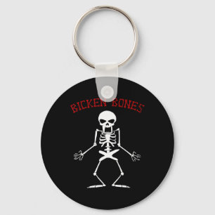 Llavero Bicken Bones Skeleton Halloween Funny Bones Love W