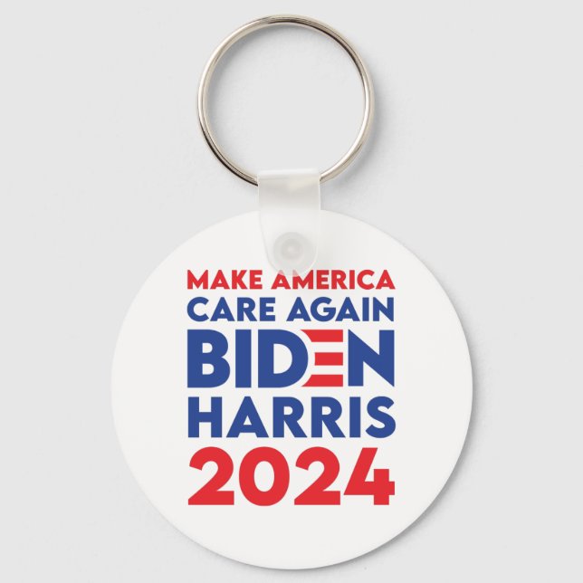 Llavero Biden / Harris - 2024 - Haz que Estados Unidos vue (Anverso)