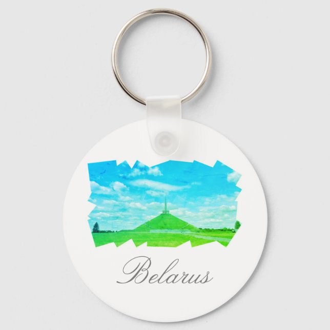 Llavero Bielorrusia Mound of Glory Button Keychain (Anverso)