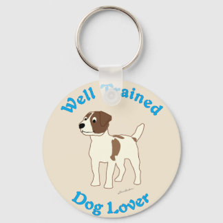 Llavero Bien entrenado (Jack Russell Terrier)