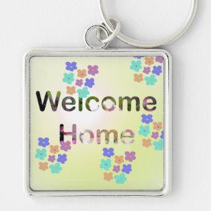 Llavero Bienvenida a Casa Nueva Casa Calentamiento 