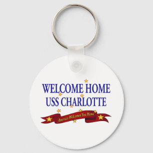 Llavero Bienvenida Hogar USS Charlotte
