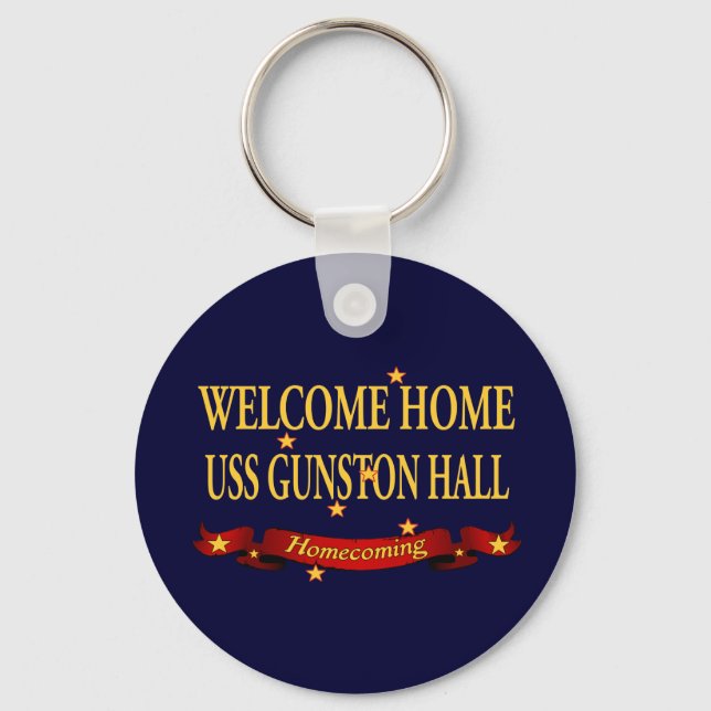 Llavero Bienvenida Hogar USS Gunston Hall (Anverso)