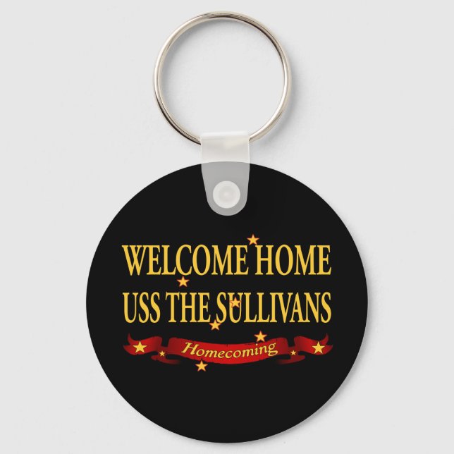 Llavero Bienvenida Hogar USS The Sullivas (Anverso)