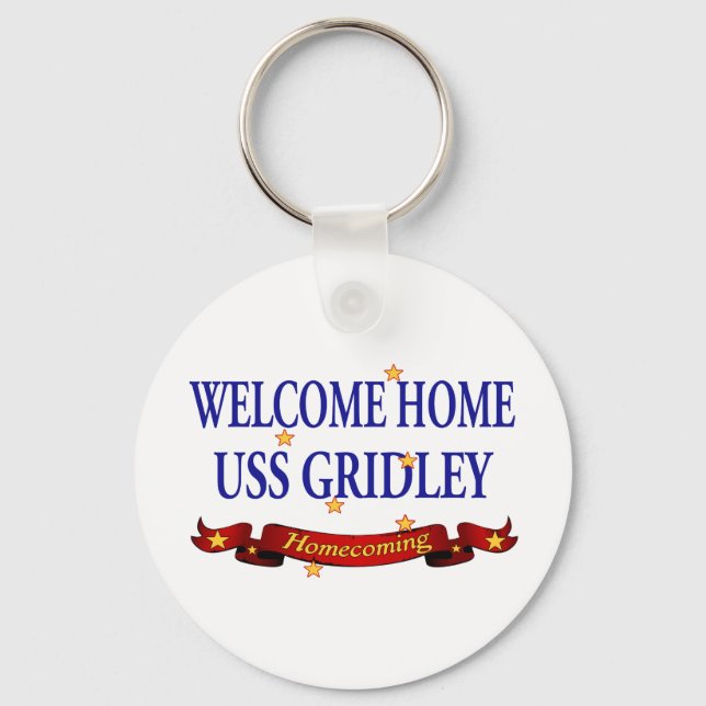 Llavero Bienvenido a casa USS Gridely (Anverso)
