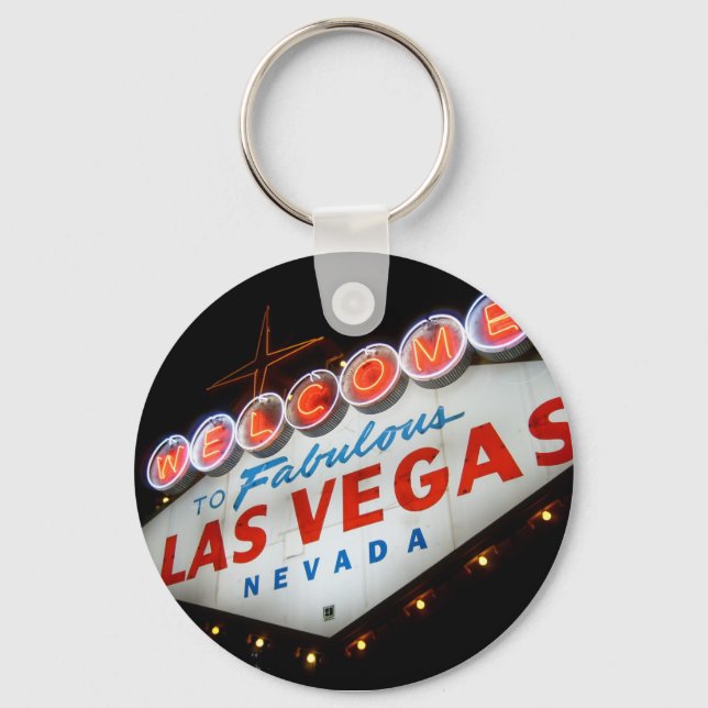 Llavero Bienvenido a Vegas Keychain (Anverso)