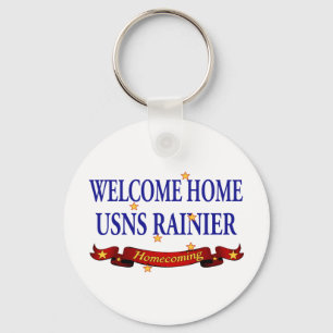 Llavero Bienvenido al sitio de inicio USNS Rainier