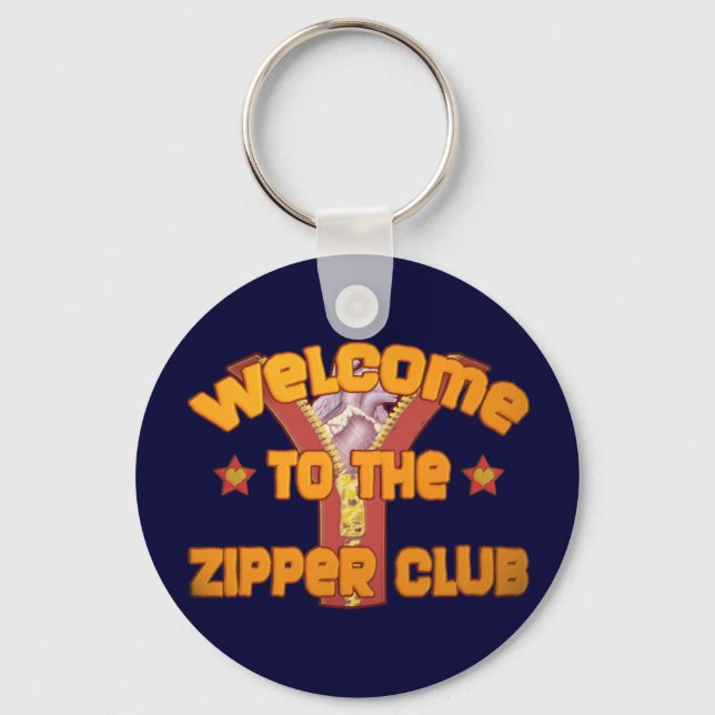 Llavero Bienvenido al Zipper Club (Anverso)