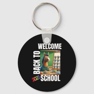 Llavero Bienvenido De Nuevo Al Pegatina De La Escuela 2025