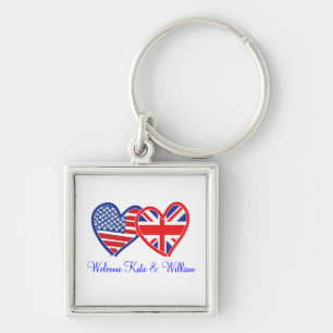 Llavero Bienvenido Kate y William/ Royal Boda
