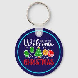 Llavero Bienvenido Navidad