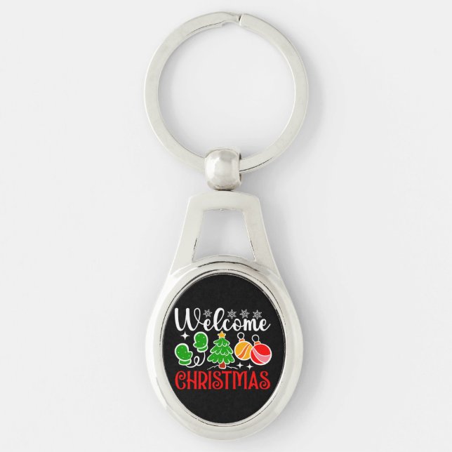 Llavero Bienvenido Navidad-63758 (Anverso)