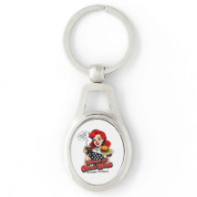 Bienvenidos A Clown World Metalizado Keychain
