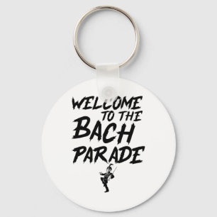 Llavero Bienvenidos a la Desfile de Bach Bride Squad Gótic