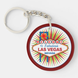 Llavero Bienvenidos a Las Vegas Nevada