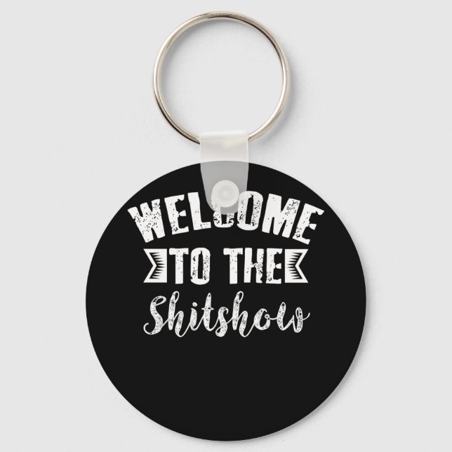 Llavero Bienvenidos a Shitshow (Anverso)