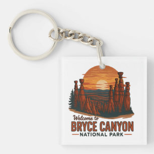 Llavero Bienvenidos al Embroidery Bryce Canyon National US