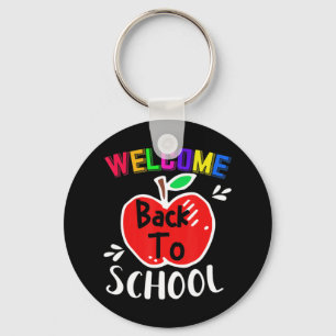 Llavero Bienvenidos De Nuevo A La Escuela Divertidos Profe