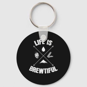 Llavero Bier brauen life es bella