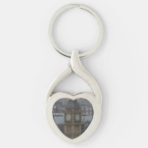 Llavero Big Ben London Heart Keychain
