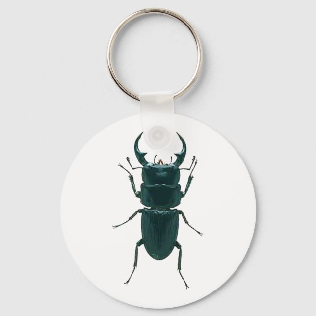 Llavero Big Black Dung Beetle (Anverso)