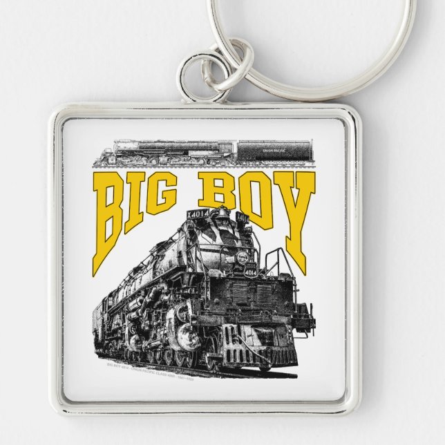Llavero Big Boy 4014 Steam Loco. Union Pacific Class 4000 (Frente)