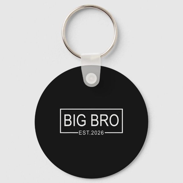 Llavero Big Bro Est. 2026 New Big Brother Pregnancy Announ (Anverso)