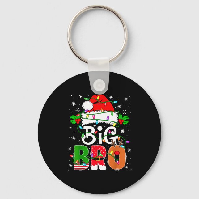 Llavero Big Bro Santa New Sibling Brother Announcement Xma (Anverso)
