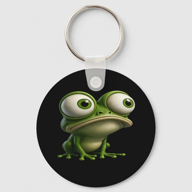 Llavero Big-Eyed Cartoon Frog (Anverso)