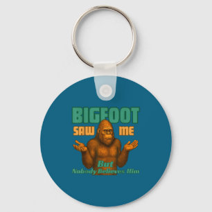 Llavero Big foot me vio pero nadie lo cree divertido sasqu