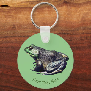 Llavero Big Old Bullfrog Animal Personalizado