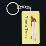 Llavero Big Truck 18 Wheeler Semi Rig PERSONALIZAR IT<br><div class="desc">Personalizar esta linda cadena de claves con tu propio texto,  tu nombre o cualquier otra cosa que te guste. Prepárate para salir a la calle con este divertido diseño,  hecho a mano por ti! Revisa mi tienda para ver muchos más artículos que coincidan y más colores!</div>