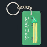 Llavero Big Truck 18 Wheeler Semi Rig PERSONALIZAR IT<br><div class="desc">Personalizar esta linda cadena de claves con tu propio texto,  tu nombre o cualquier otra cosa que te guste. Prepárate para salir a la calle con este divertido diseño,  hecho a mano por ti! Revisa mi tienda para ver muchos más artículos que coincidan y más colores!</div>