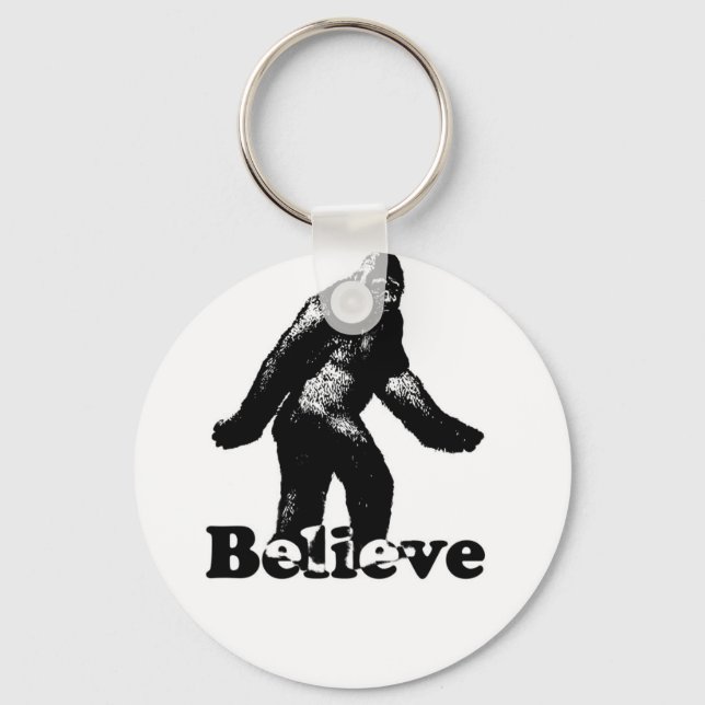 Llavero Bigfoot Believe (Anverso)