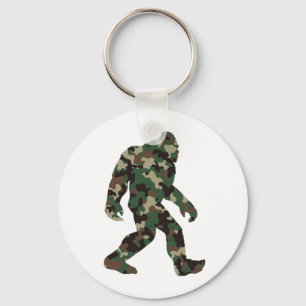 Llavero Bigfoot Sasquatch Camo