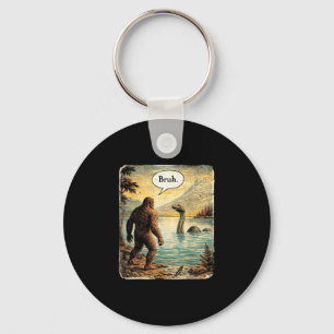 Llavero Bigfoot sasquatch monstruo del lago ness divertido