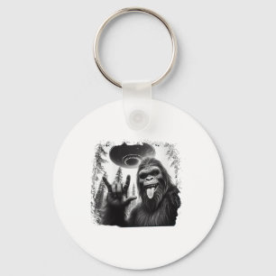 Llavero Bigfoot y ovni Bigfoot Rock On - Amante del sender